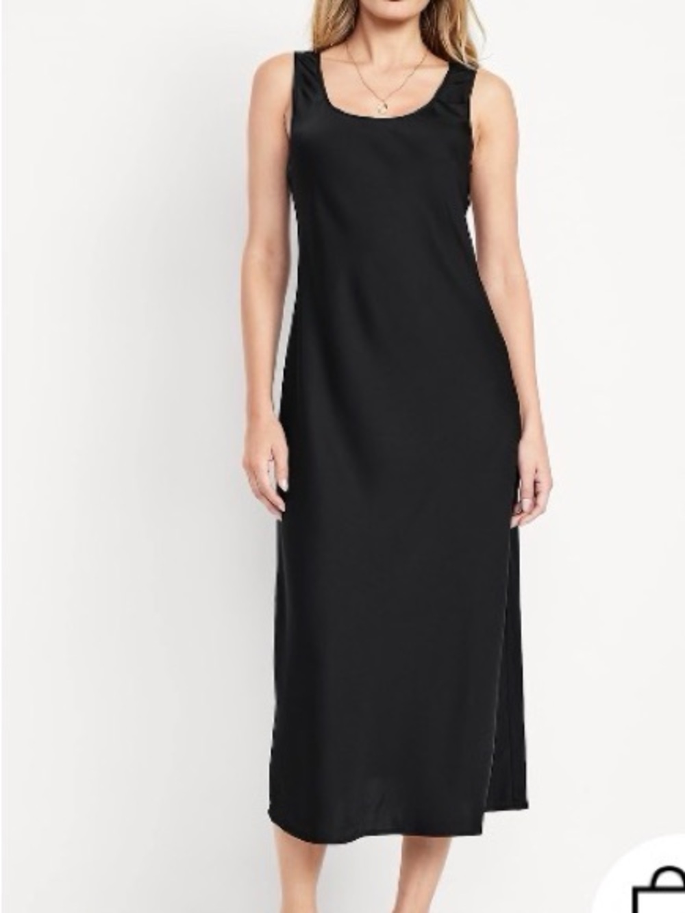 Old Navy Black Sleeveless Maxi Dress